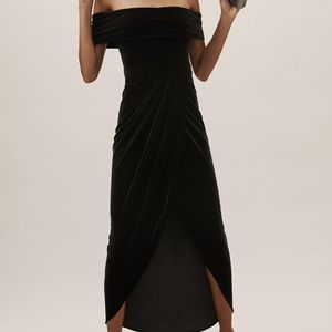 Bhldn velvet Edison dress